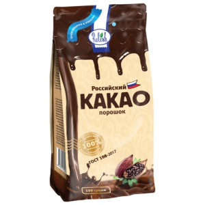 Какао-порошок Relish натуральный мягкая упаковка 100 г.