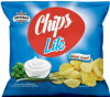 Чипсы картофельные Штурвал Chips Lite со вкусом сметаны с зеленью 20г