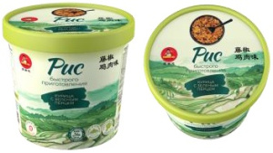 Рис быстрого приготовления Курица с зеленым перцем 155г