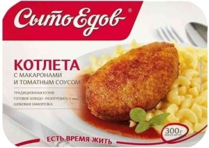 Котлета Сытоедов с макаронами и томатным соусом замороженная 300 г