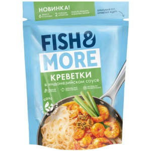 Креветки Fish&More ваннамей в индонезийском соусе очищенные замороженные 400г
