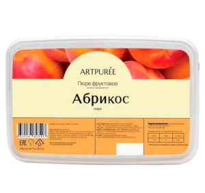 Пюре замороженное ARTPUREE Абрикос 1 кг