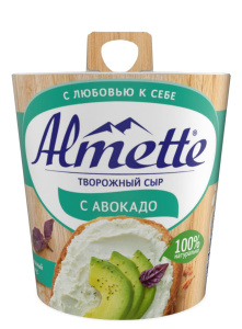 Сыр творожный Almette с авокадо 150г