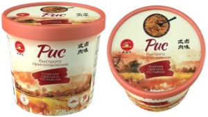 Рис быстрого приготовления Тушёная свинина по-тайски 155г