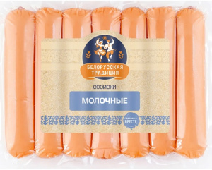 Сосиски Белорусская традиция Молочные вареные 350 г