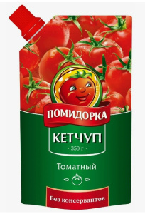 Кетчуп Помидорка Томатный 350 г