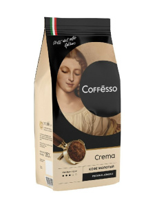 Кофе молотый Coffesso Crema Delicato мягкая упаковка 250 г.