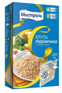 Крупа МИСТРАЛЬ Пшеничная 5шт*80г