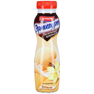 Молочный коктейль Эрмигурт ванильный 2,5% 280 г