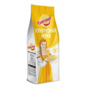 Мука кукурузная Кудесница 500 г.