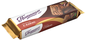 Печенье сахарное Пшеницын С какао 90г