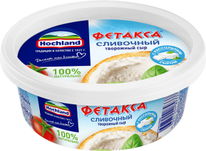 Сыр творожный Hochland Фетакса сливочный 140г