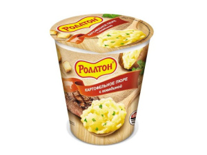 Пюре картофельное Роллтон с говядиной 55 г.