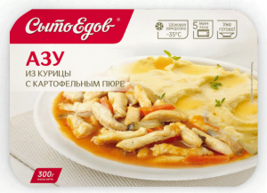 Азу из курицы с картофельным пюре Сытоедов 300г