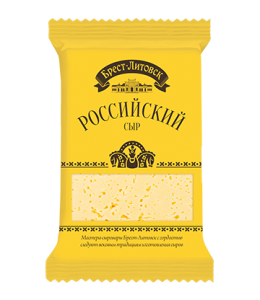 Сыр Брест-Литовск Российский 50% 200г