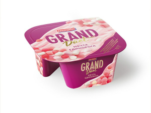 Десерт творожный Ehrmann Grand Duet Мечта Единорога 5,5% 135 г.