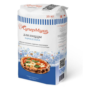 Мука для пиццы из мягких сортов Napoletana 25кг