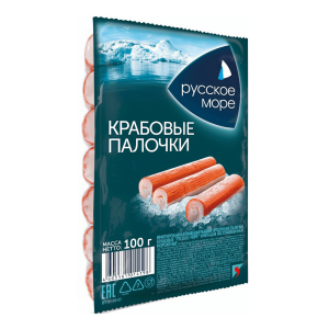 Крабовые палочки Русское море 100 г