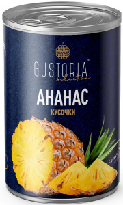 Ананасы GUSTORIA кусочки 580мл