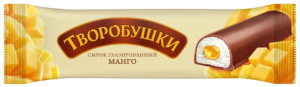 Сырок глазированный ТВОРОБУШКИ Манго 20% 40гр