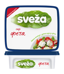Сыр рассольный Sveža фета 40% 250г