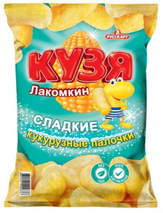 Кукурузные палочки Кузя Лакомкин 38 г.