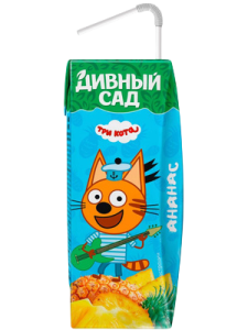 Нектар Дивный сад х Три Кота ананас 0,2л