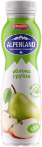 Напиток йогуртный Alpenland яблоко-груша 1,2% 290г