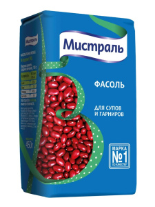 Фасоль Мистраль красная для супов и гарниров 450 г