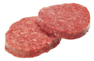 Котлета для бургера PRIMEBEEF из мраморной говядины 105 мм. 180 г. (4 шт. в уп.)