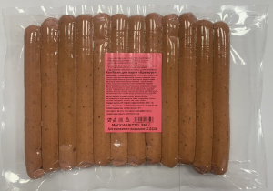 Колбаски МК-Балтика  рубленные для хот-дога Братвурст замороженные 960г