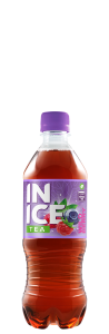Холодный  черный Чай INICE  со вкусом лесных ягод 0,5 л
