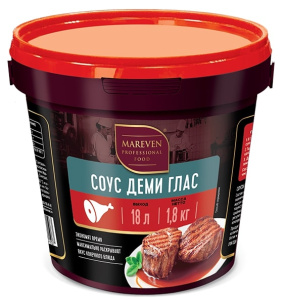 Соус кулинарный сухой Деми Глас 1,8 кг