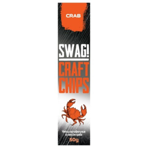 Картофельные чипсы SWAG! со вкусом краба 50 г.