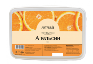 Пюре замороженное  ARTPUREE Апельсин 1 кг