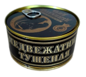 Тушеное мясо Медведя Деликатес Дичь 325г