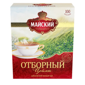 Чай Майский отборный черный
