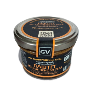 Паштет из копчёного угря с жареными грибами 80г