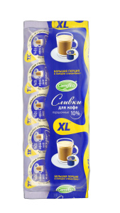 Сливки питьевые стерилизованные для кофе 10% БЗМЖ 17 г х 10 шт