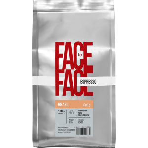 Кофе Face to Face "BRAZIL" в зернах 1кг