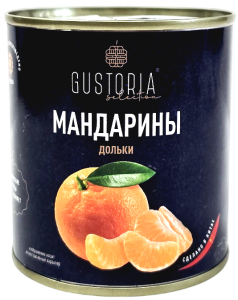 Мандарины GUSTORIA дольки 314мл