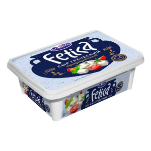 Сыр рассольный Экомилк Фетика греческий традиционный 40% 275 г