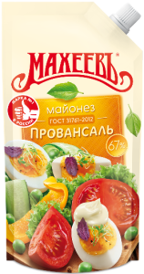 Майонез Махеевъ Провансаль 50,5% 190 г