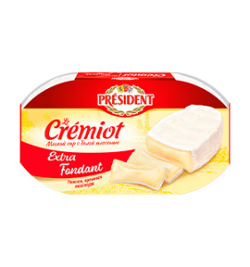 Сыр President Le Cremiot Extra Fondant с белой плесенью 60% БЗМЖ 200 г
