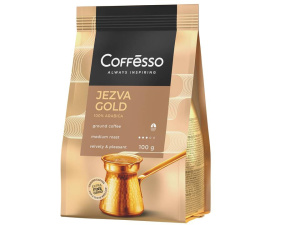 Кофе молотый Coffesso JEZVA GOLD арабика, 100 г