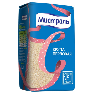 Крупа МИСТРАЛЬ Перловая 900г