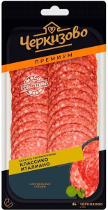 Колбаса Классико Италиано Черкизово сырокопчёная нарезка 85 г
