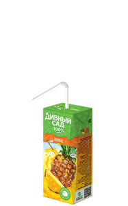 Напиток сокосодержащий ВкусноСок ананас 0,2л