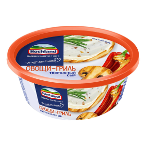 Сыр творожный Hochland овощи гриль 60% 140 г