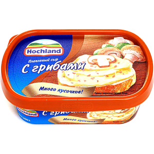 Сыр плавленый Hochland с грибами 200г